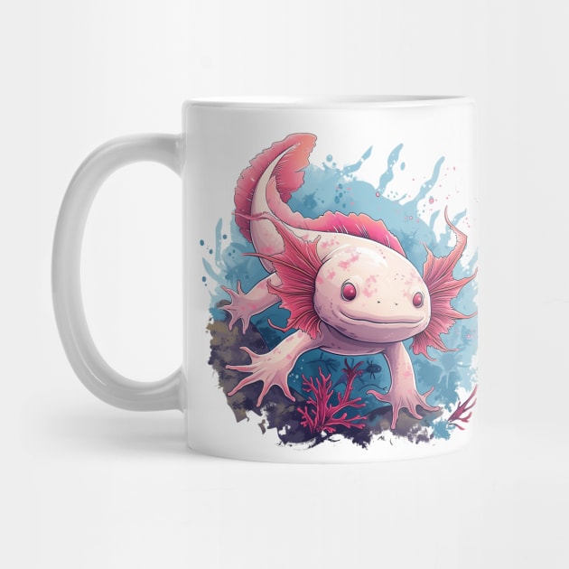 axolotl by StevenBag